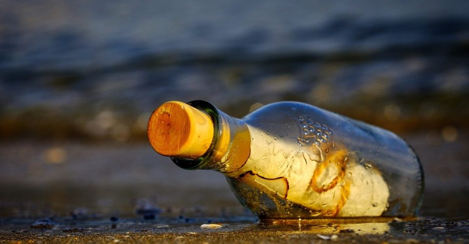 message in a bottle, sea, wreck-3437294.jpg